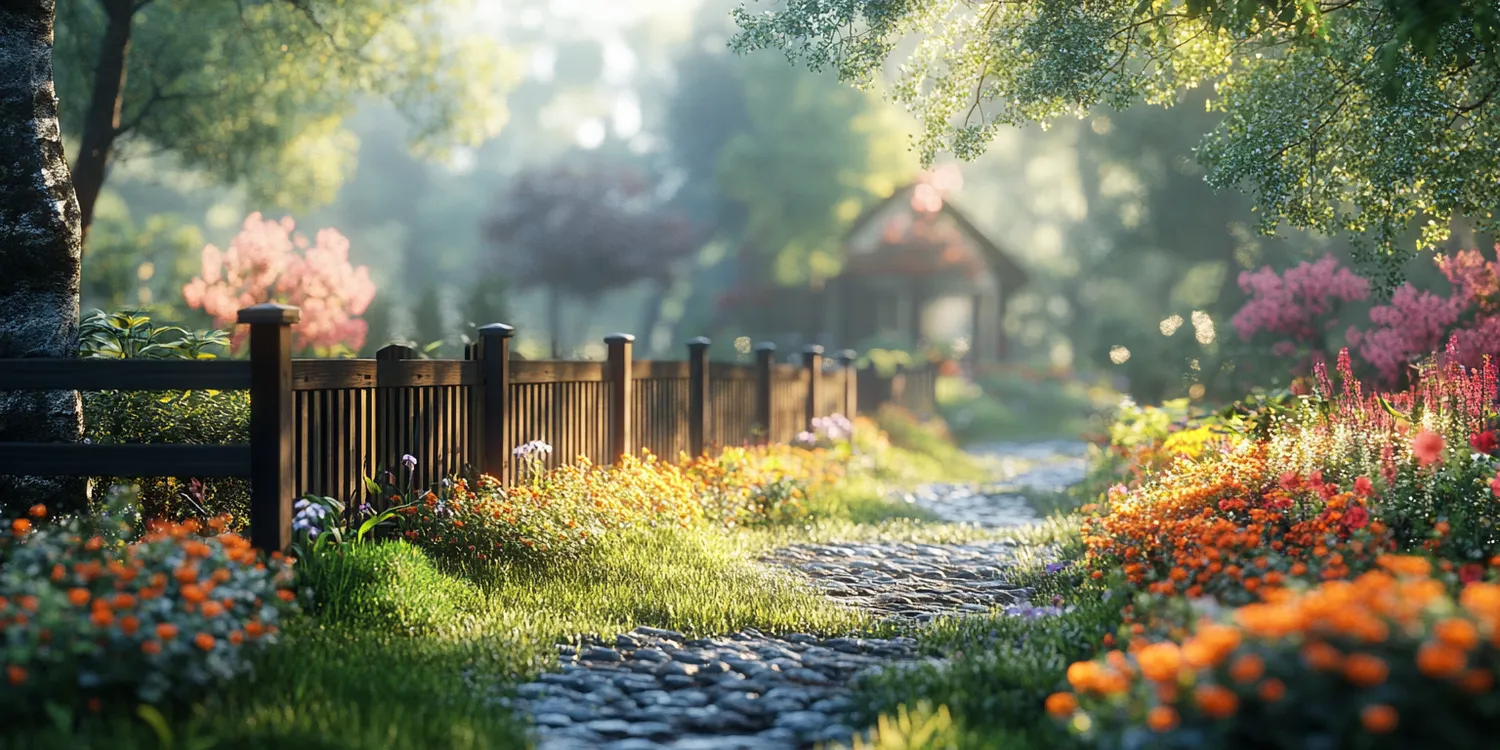 Metallzaun aus Polen mit Montage