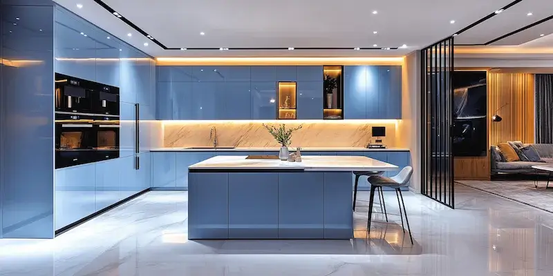 Czerwone meble kuchenne jakie ściany?