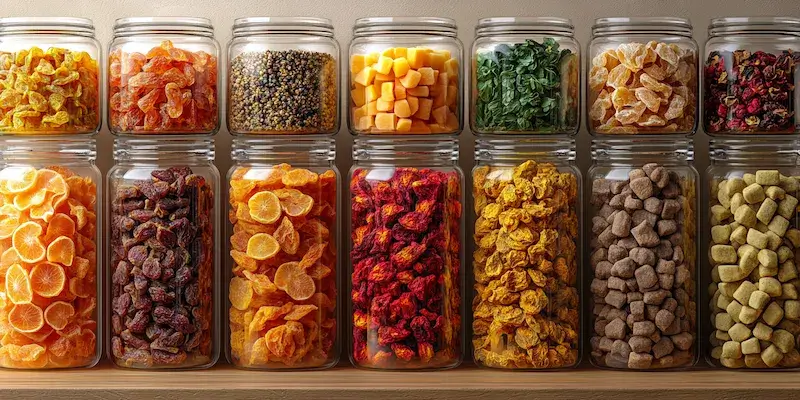 Ile cukru maja suszone owoce?