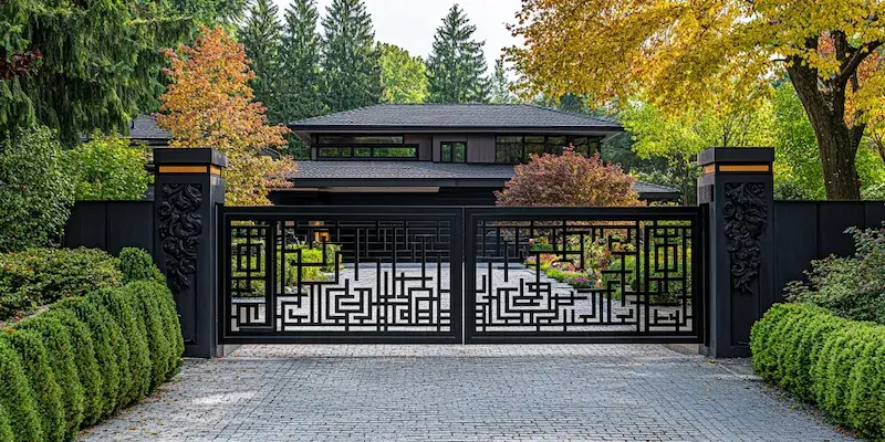 Edelstahlzäune aus Polen - langlebig und wartungsarm