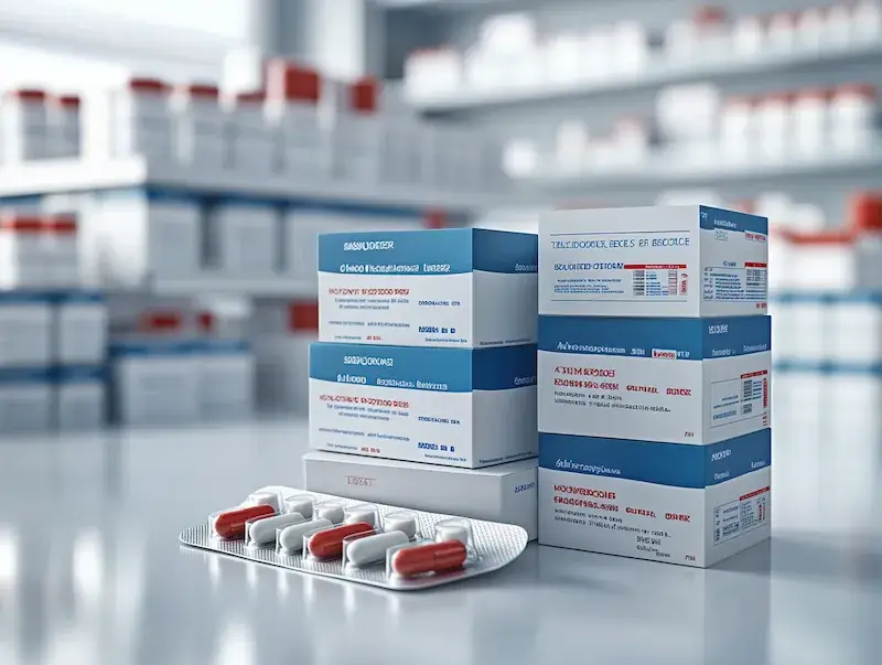 Papierowe opakowania na leki